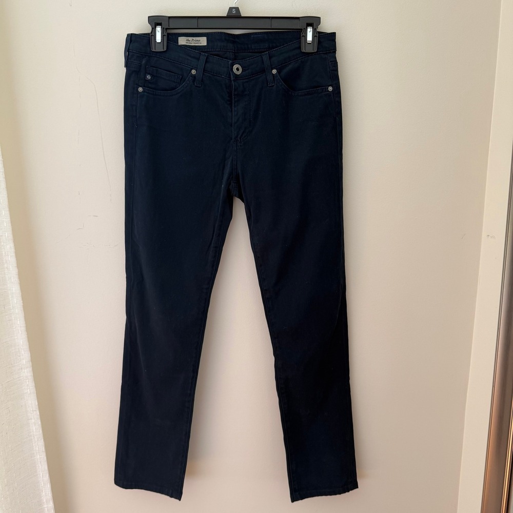 AG Adriano Goldschmied The‎ Prima Cigarette Jeans Womens Size 26R Dark Wash